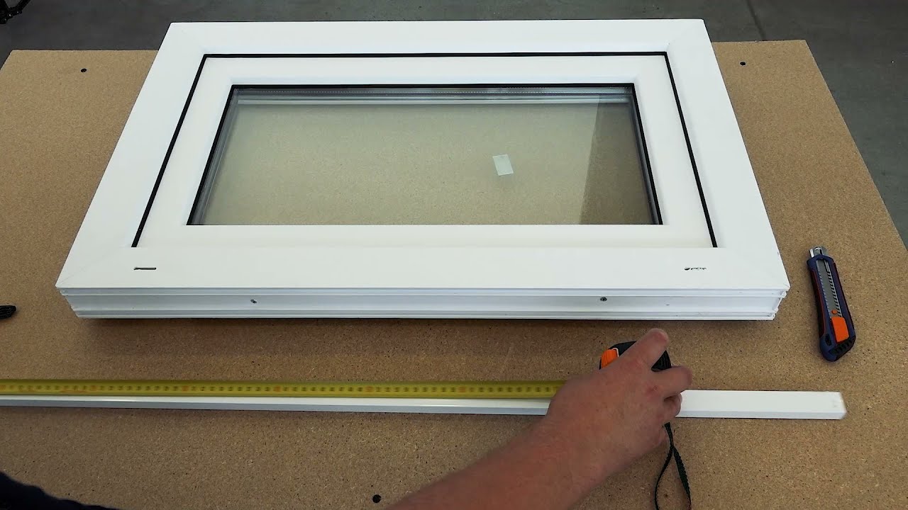 Cum se montează plasa de țânțari pe tâmplăria PVC. Tutorial Video Leroy Merlin