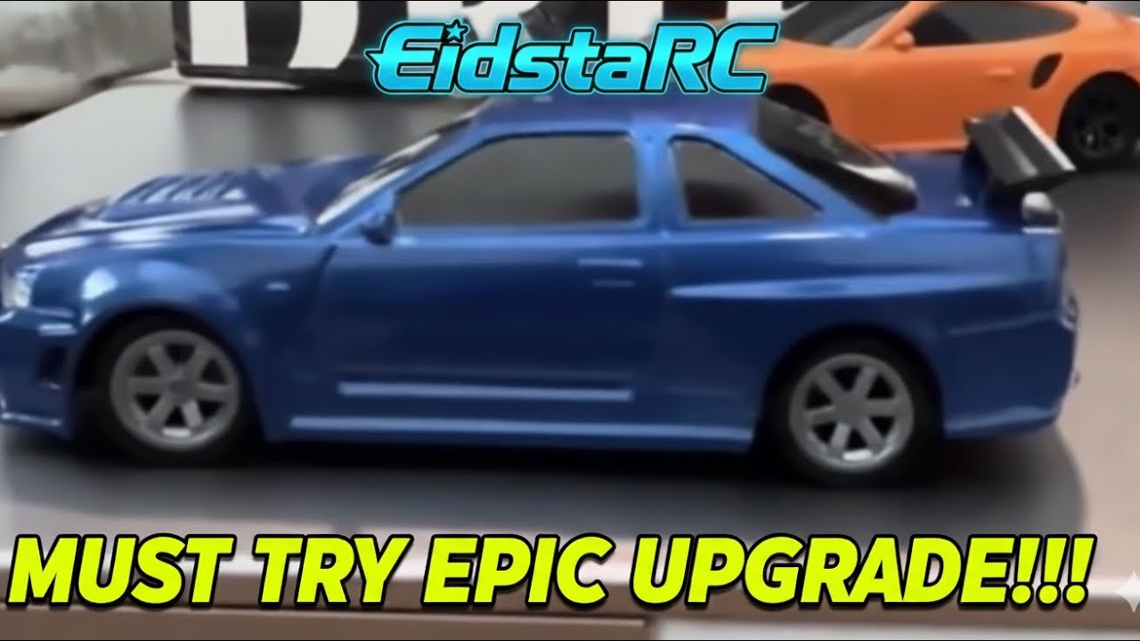 1/43 AWD DRIFT - NOW ITS EPIC!!!! Gyro added and rear suspension mod.
