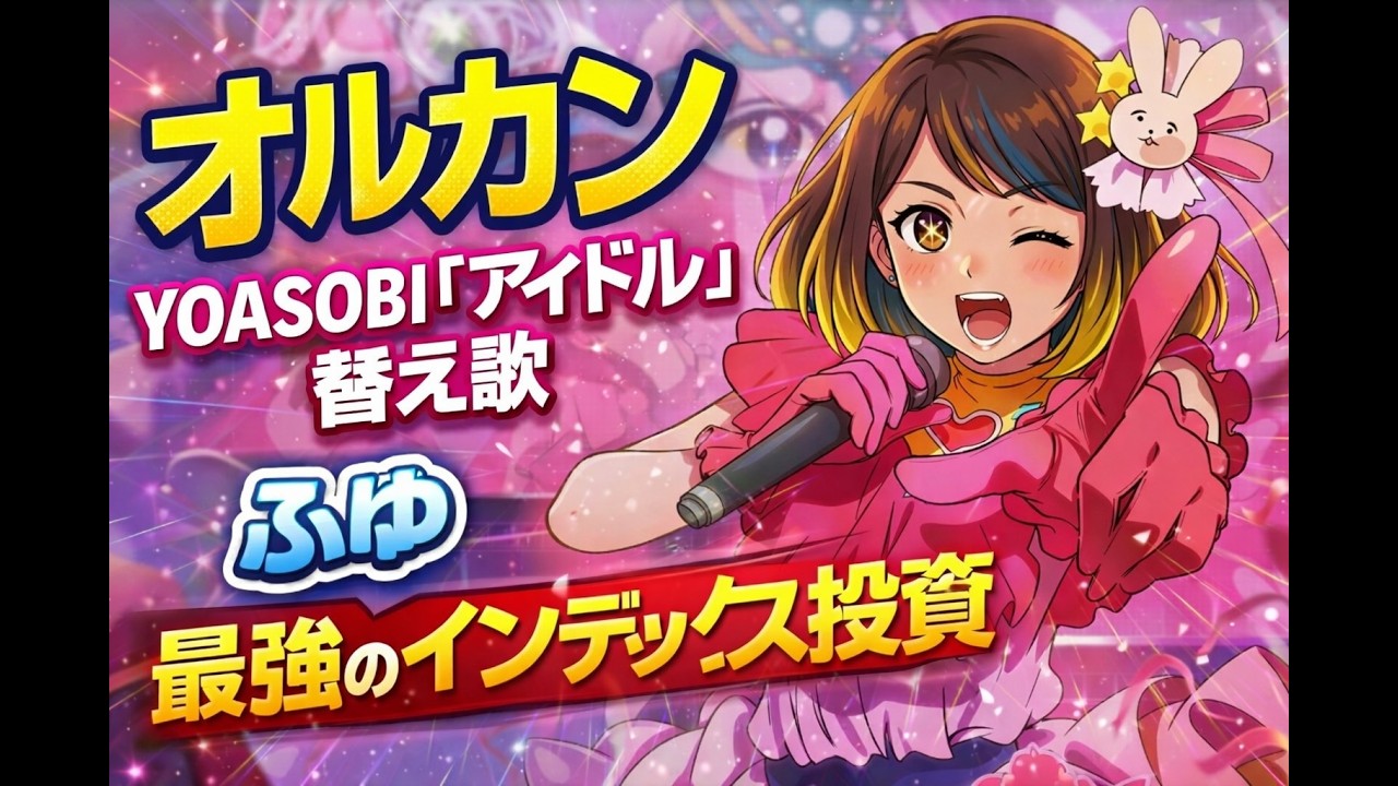 オルカン（YOASOBI「アイドル」替え歌）NISAインデックス投資最強ソング