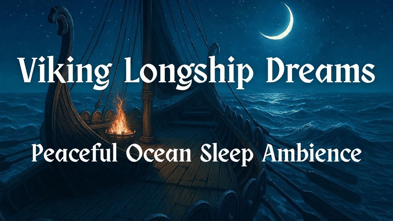 Viking Longship Dreams | Peaceful Ocean Sleep Ambience