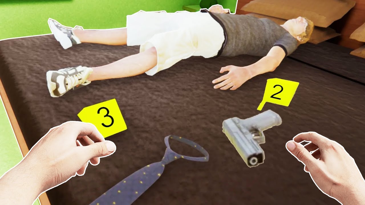 Becoming a Police Crime Scene Investigator in VR - CSI VR Gameplay
