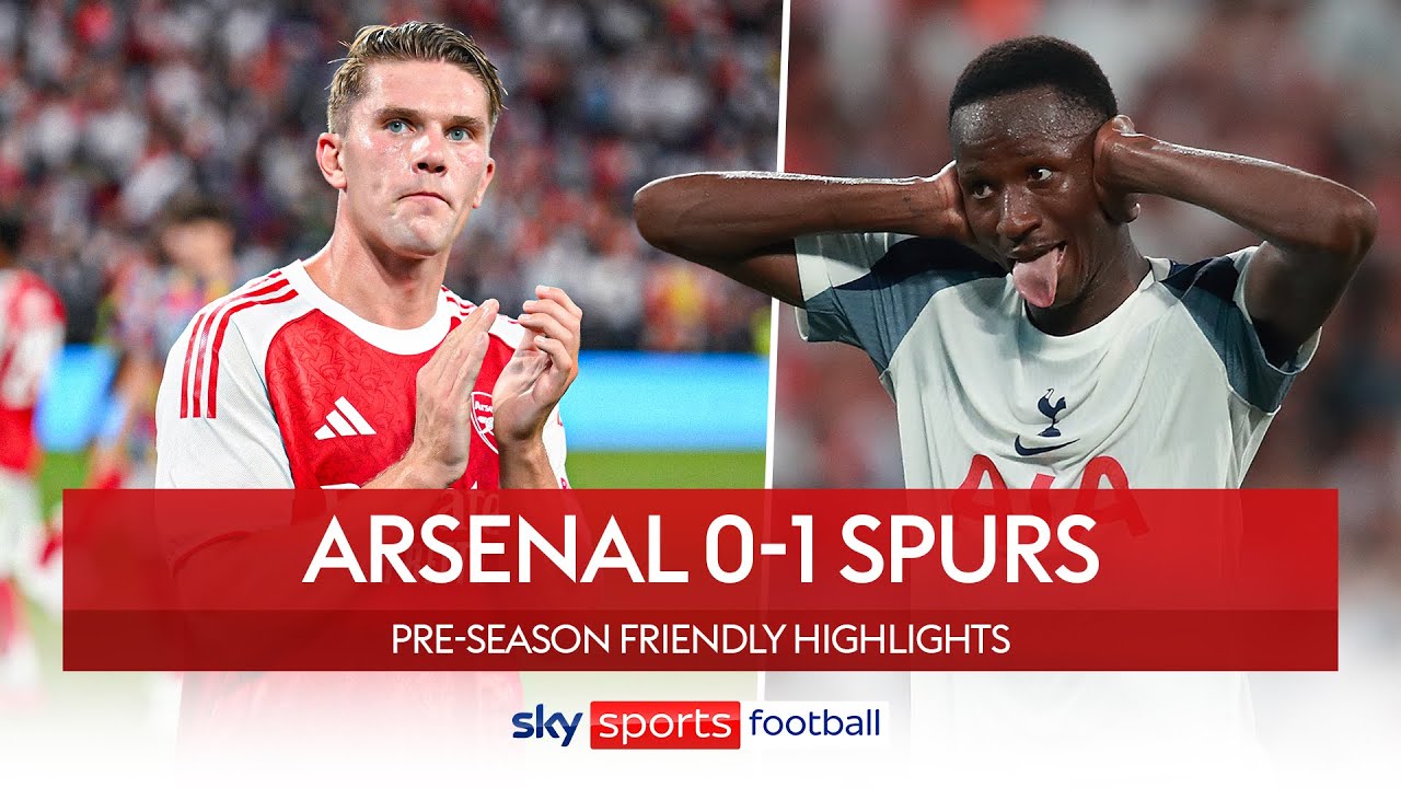 Pape Matar Sarr scores SCREAMER as Spurs win on Gy&ouml;keres debut! | Arsenal 0-1 Spurs | Highlights