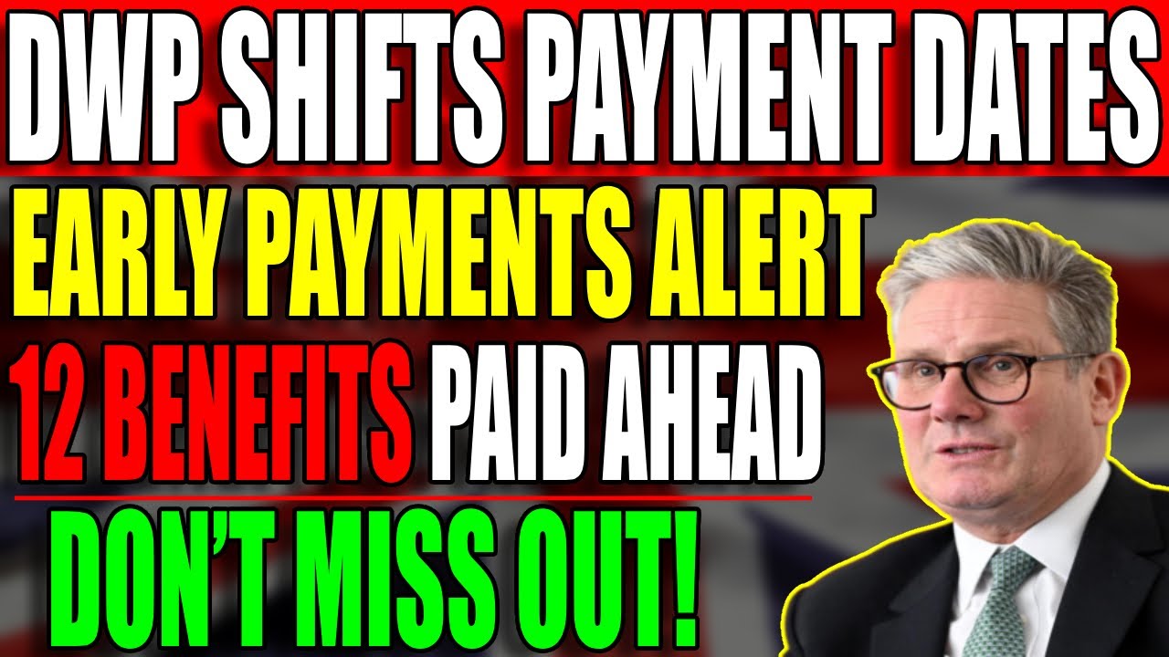 DWP : 12 benefits, including Universal Credit & State Pension,  paid early this week &ndash; date inside