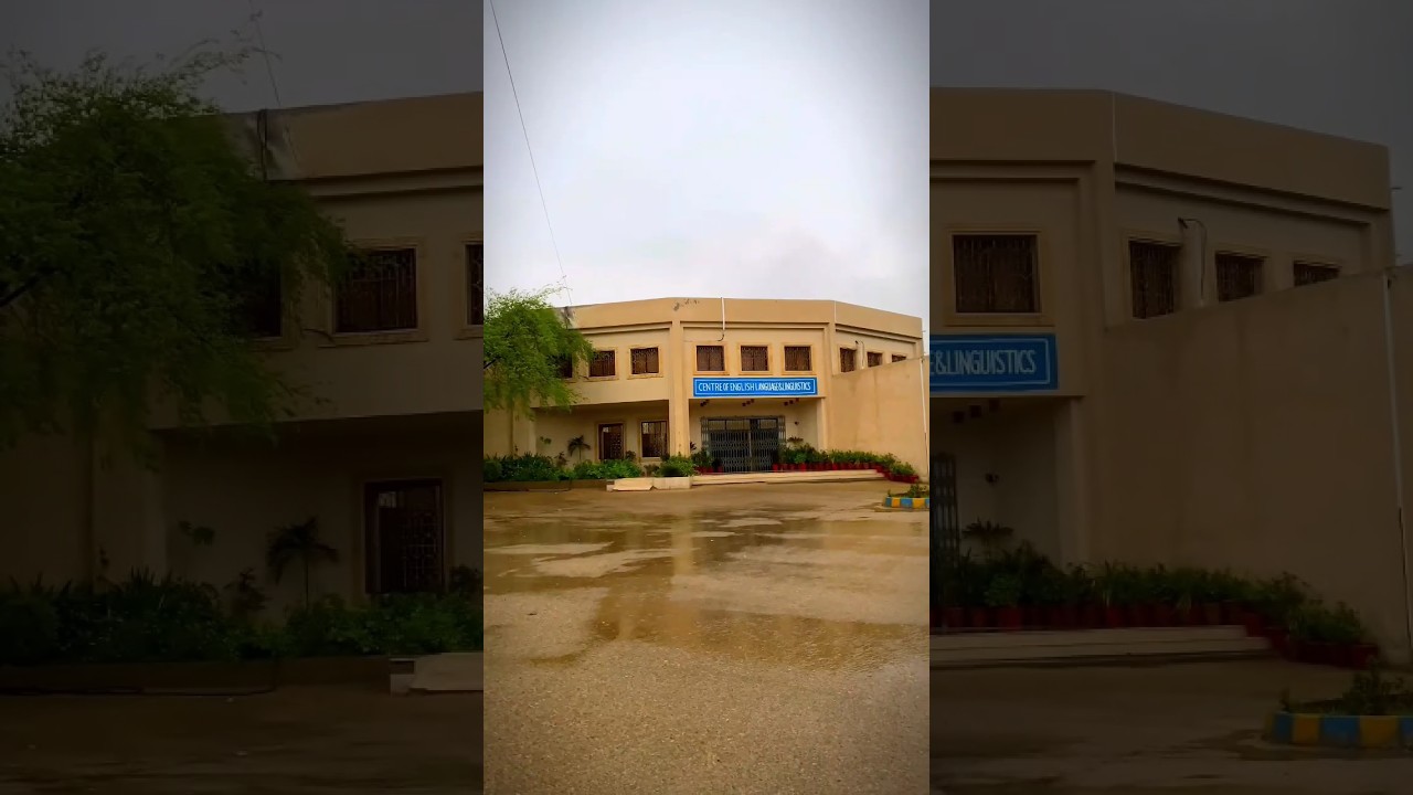 Embrace the Beautiful Rain View of  MUET's CELL