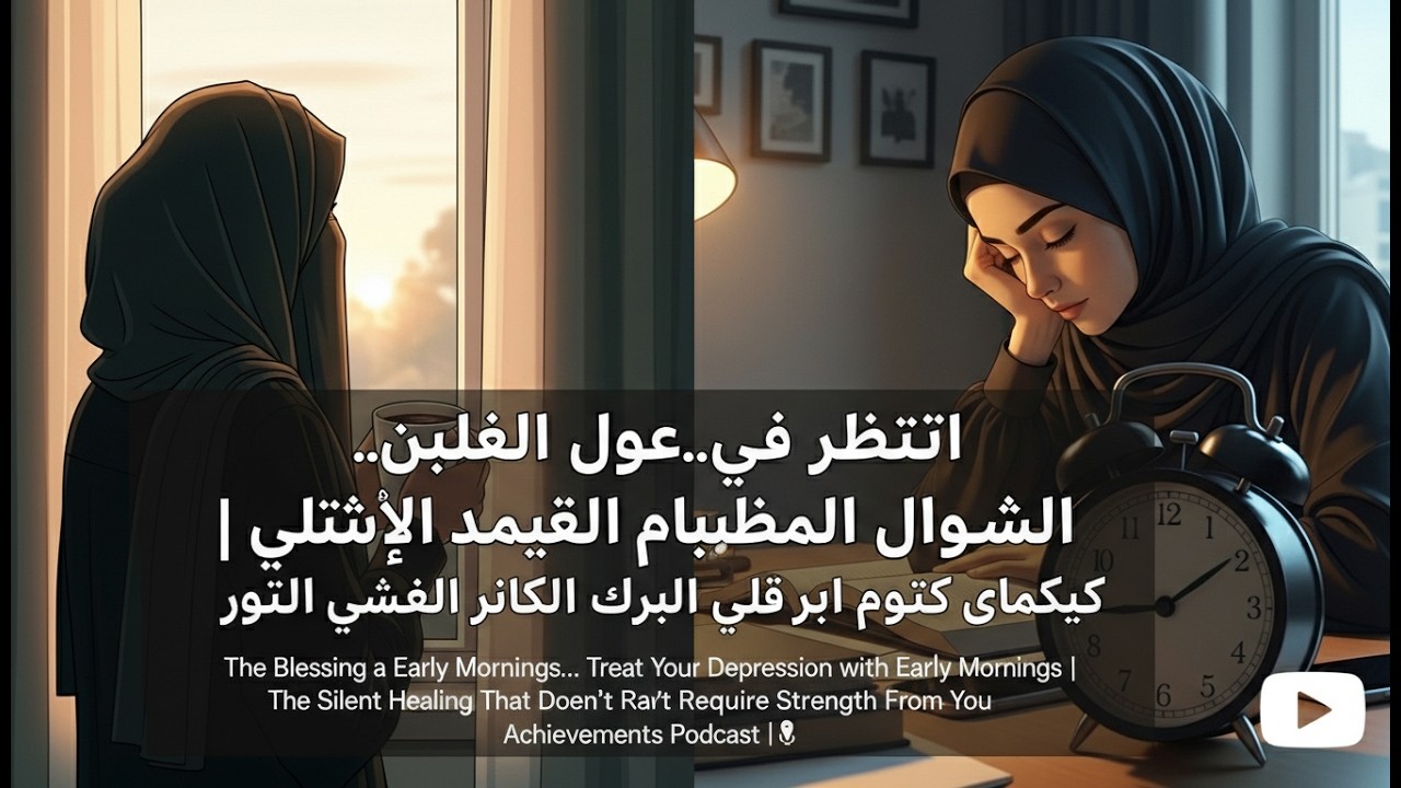 بركة البكور… عالجي اكتئابكِ بالبكور | الشفاء الصامت الذي لا يطلب منكِ قوة | بودكاست منجزات 🎙