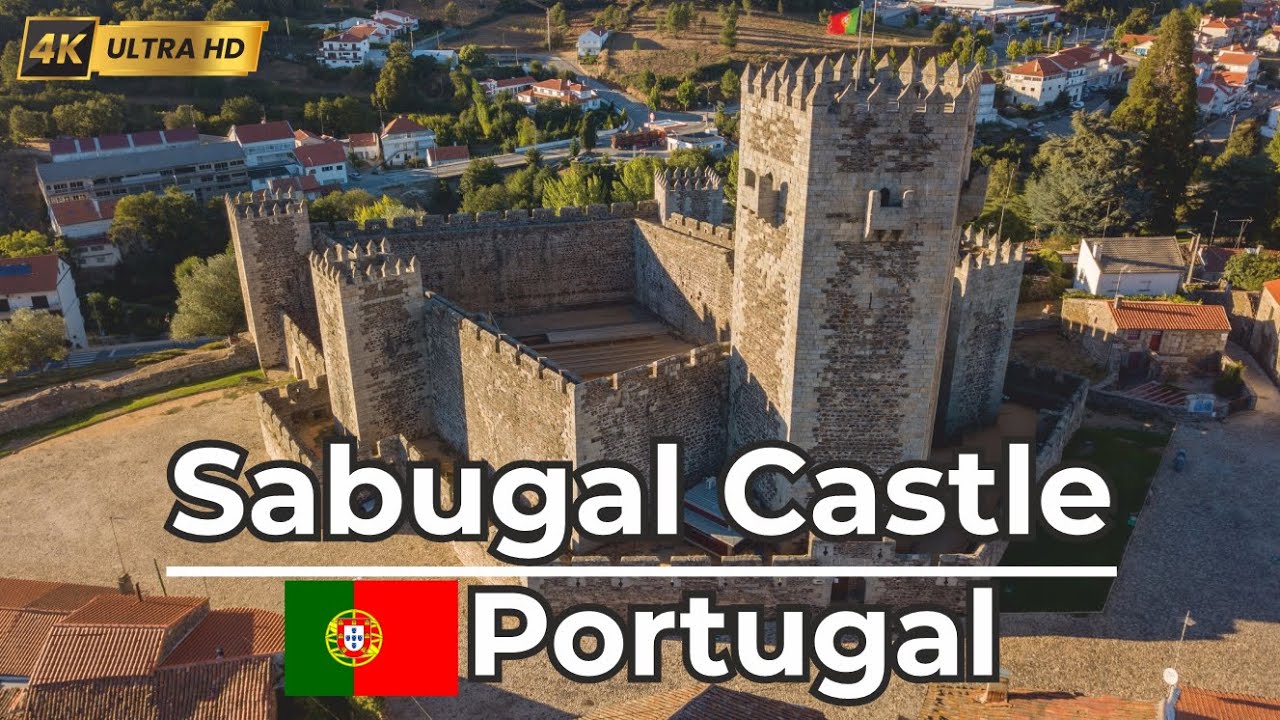🇵🇹 Sabugal Castle Walking Tour | 4K Portugal Fortress & Panoramic Views