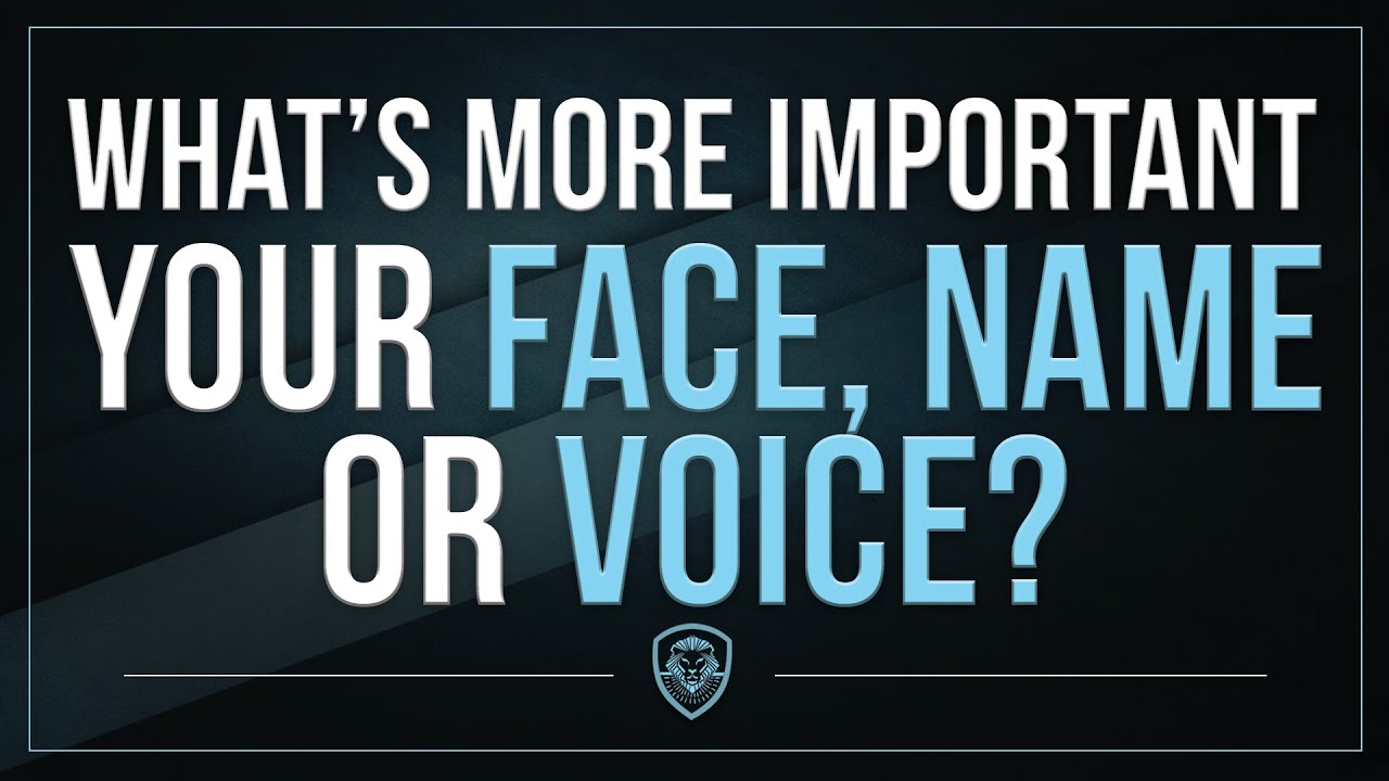 What's More Important Your Face, Name or Message?