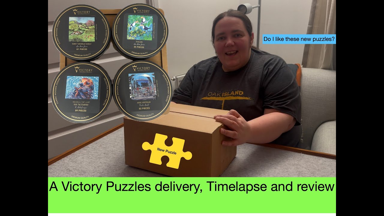 Do I like my new puzzles? A Timelapse and review of Victory Puzzles including an extra piece.