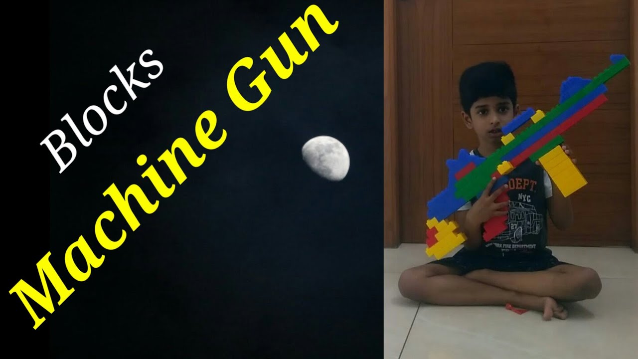 How to make Gun using Building Blocks| Assault rifle | Blocks for Kids |  Gun Easy step |  Toy Gun