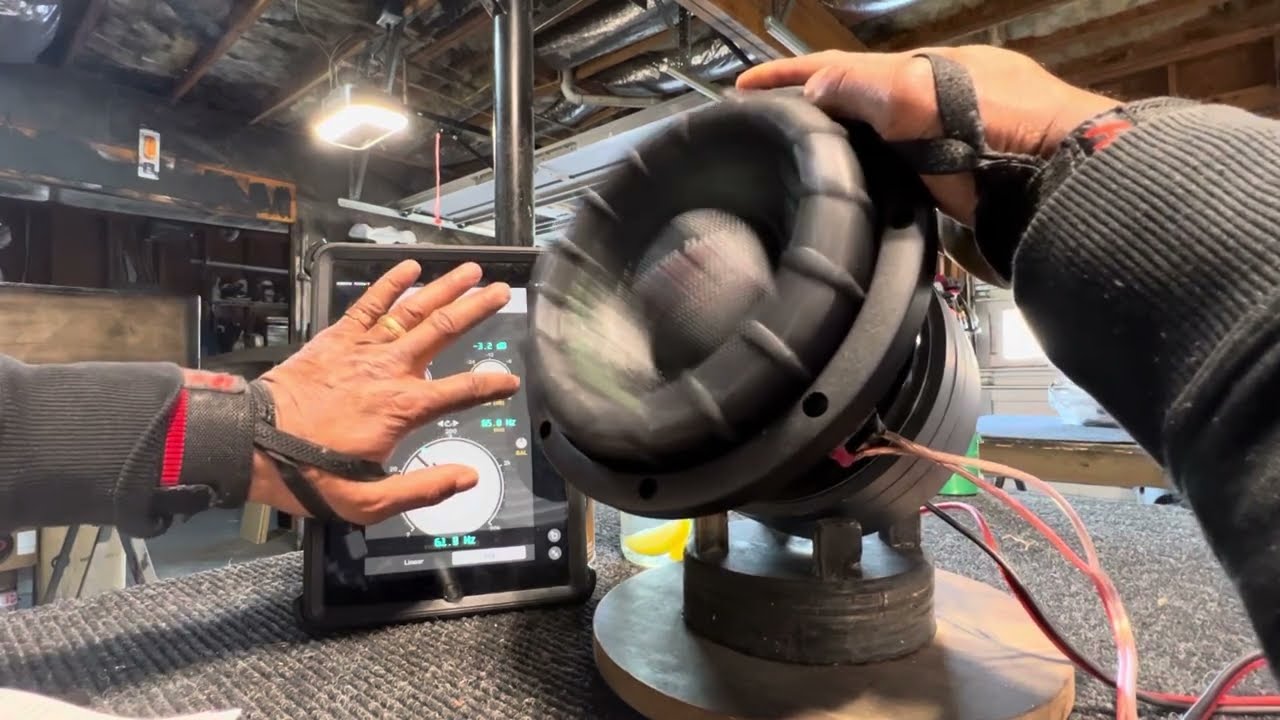 American Bass Godzilla 8”Free Air Frequency Sweep!!! No Mech Noise and Big Bwoy Throw!!!