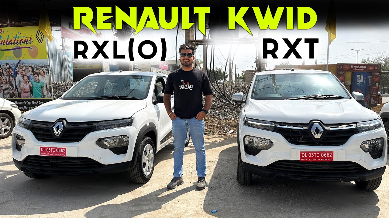 Only 50K Difference in Both | New Renault Kwid 2024 Comparision - SalahCar
