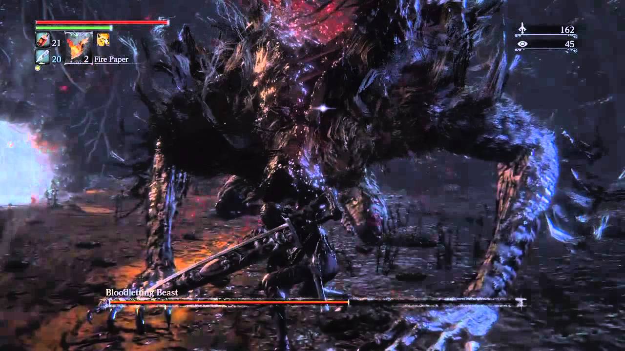 Bloodborne - Headless Bloodletting Beast step by step guide