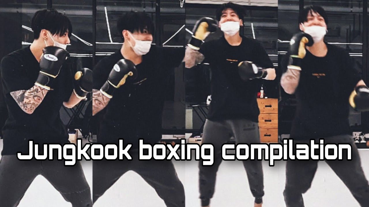 jungkook boxing compilation