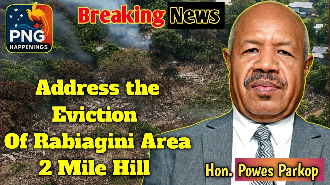 NCD Leaders Address Rabiagini (2 Mile Hill) Eviction at City Hall | PNG Happenings