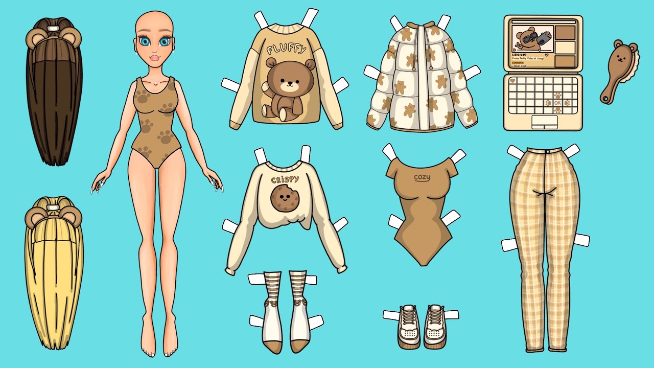 DIY Paper Clothes | Easy Crafts
