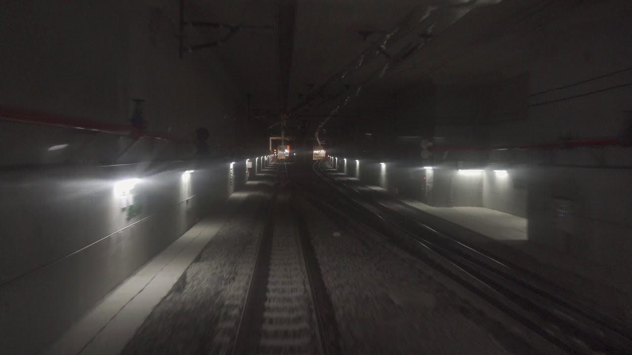 2018.10.14 台鐵 高雄地下段鐵路 開通首日 3017次EMU500區間快電聯車 新左營 - 九曲堂 路程景