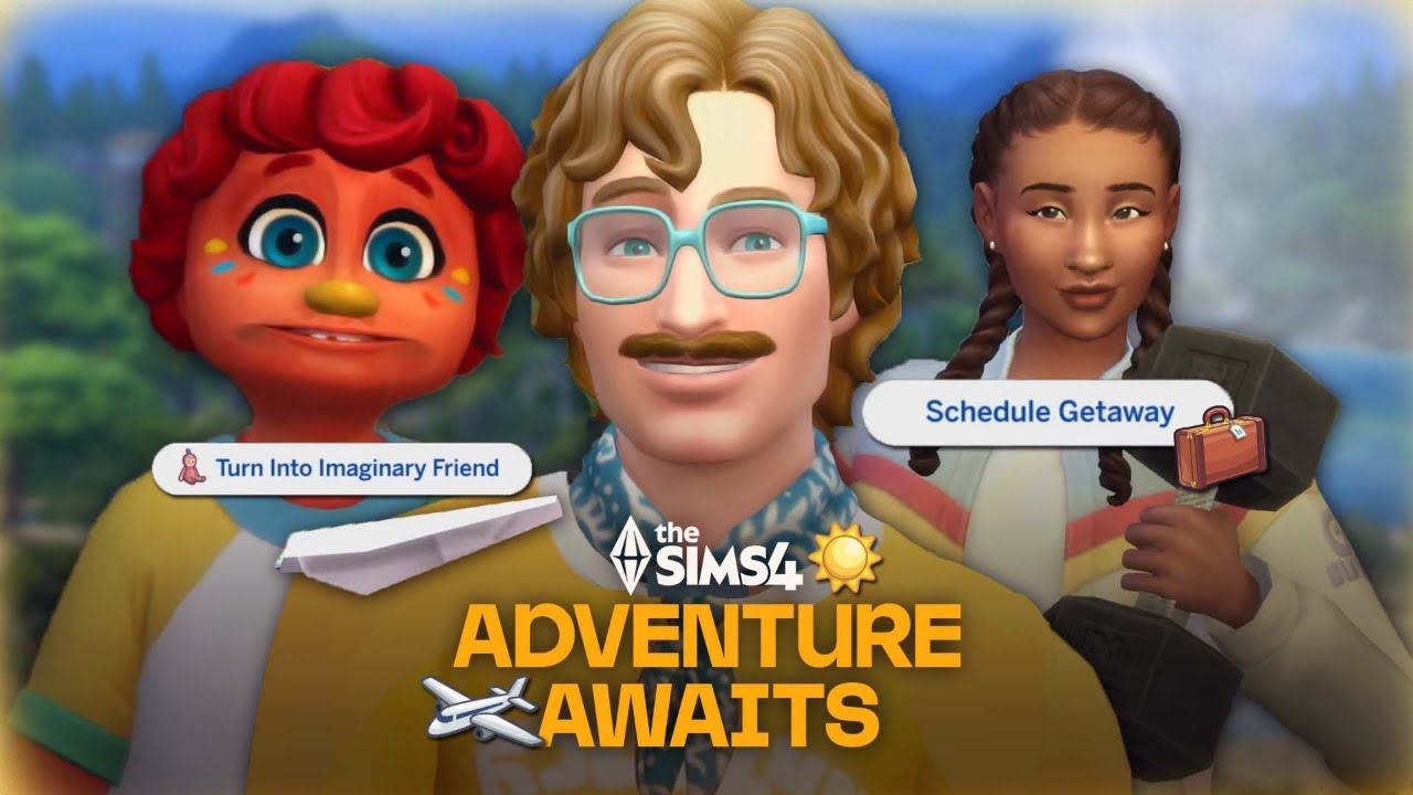 THERE'S SO MUCH GAMEPLAY HERE I'M EXCITED!! 😁☀️ | The Sims 4 Adventure Awaits Trailer Reaction