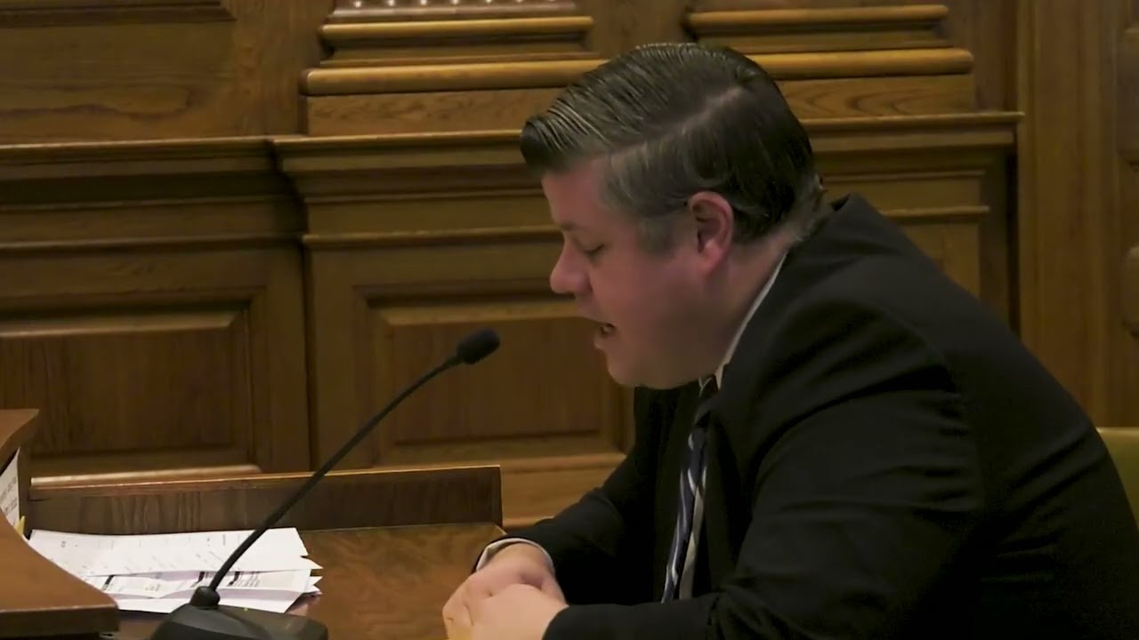 Missouri Sen. Curtis Trent Presents SB 1051 in Committee