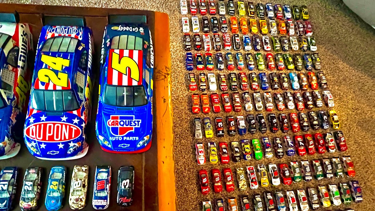 Безумная коллекция масштабных моделей автомобилей NASCAR!