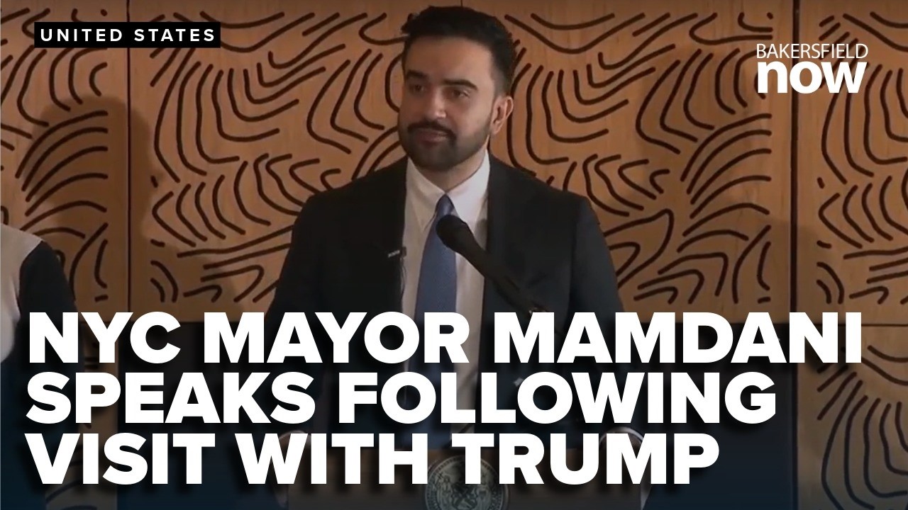 NYC's Mayor Mamdani talks about meeting with President Trump