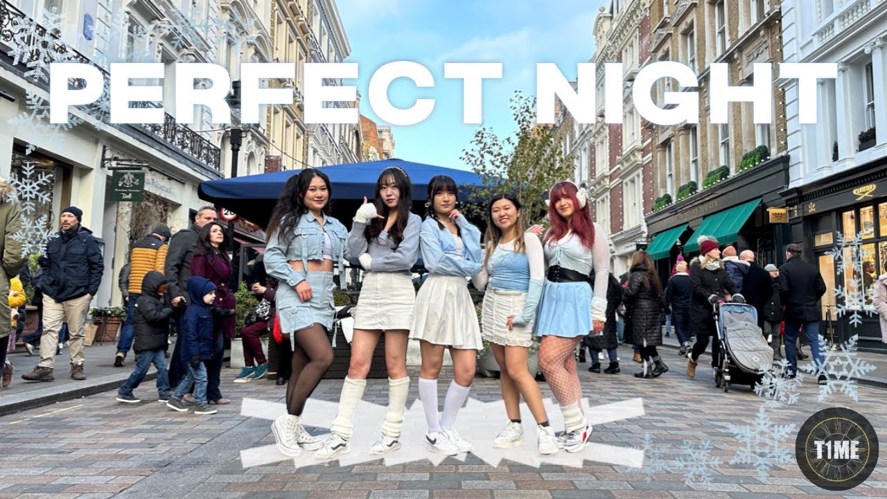 [KPOP IN PUBLIC] LE SSERAFIM (르세라핌) - 'Perfect Night' Dance Cover in London | T1ME Dance Crew