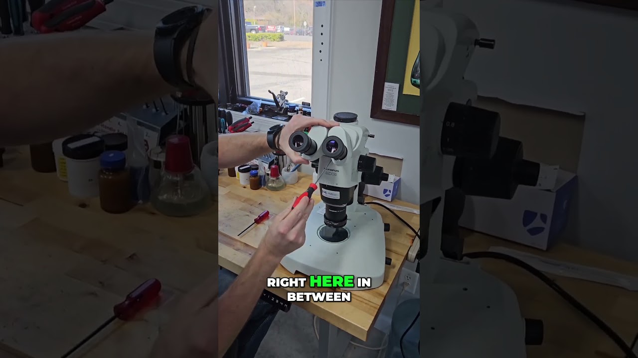 🔬 How to Remove an Olympus SZX Microscope Head &ndash; Quick & Easy! 🔬
