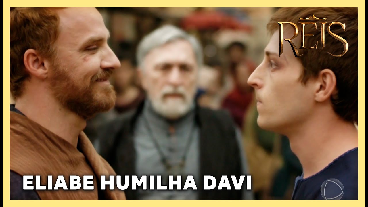 HISTÓRIA DO REI DAVI: Eliabe humilha Davi na frente de todo povo