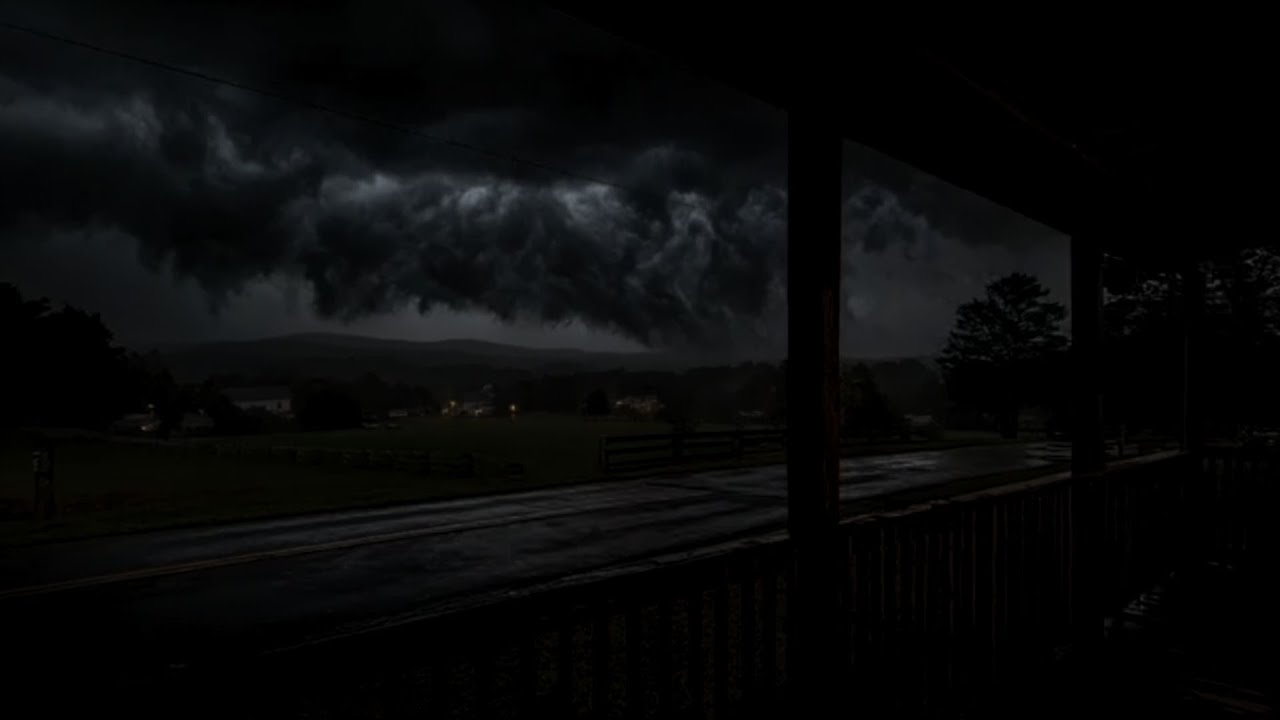 Thunderstorm Approaching your Cabin | Before the Storm | 3 HOURS