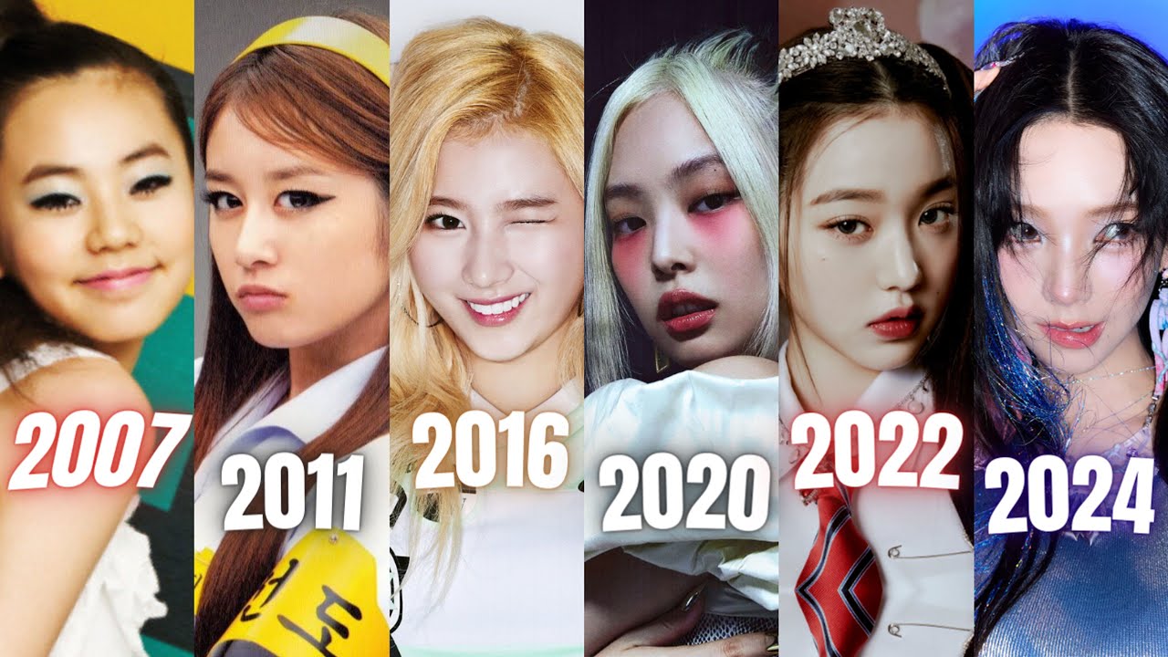 KPOP Girl Group Songs with Most Unique Listeners on Melon (2007-2024)