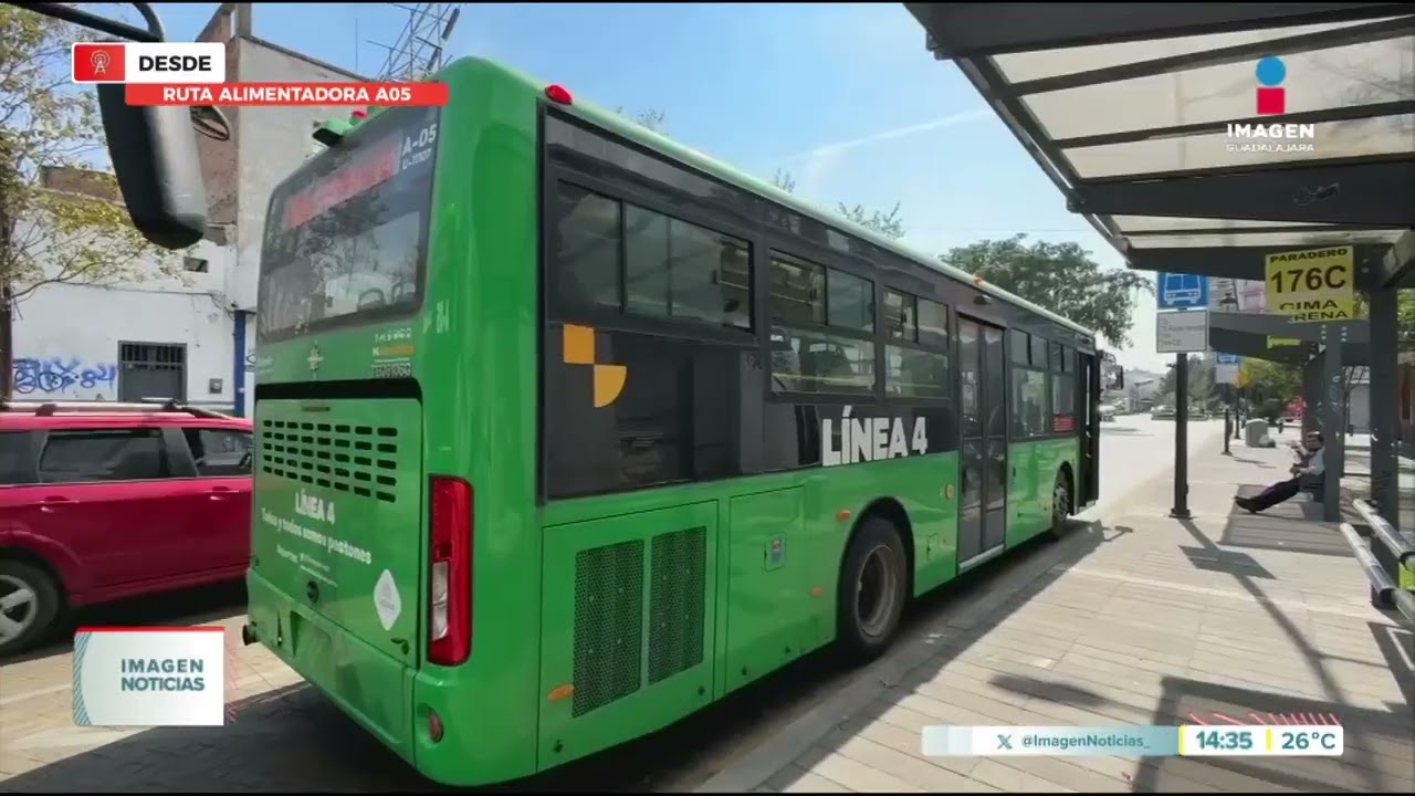 Ruta alimentadora de la nueva Línea 4 del Tren Ligero | Noticias GDL con Carolina Martínez