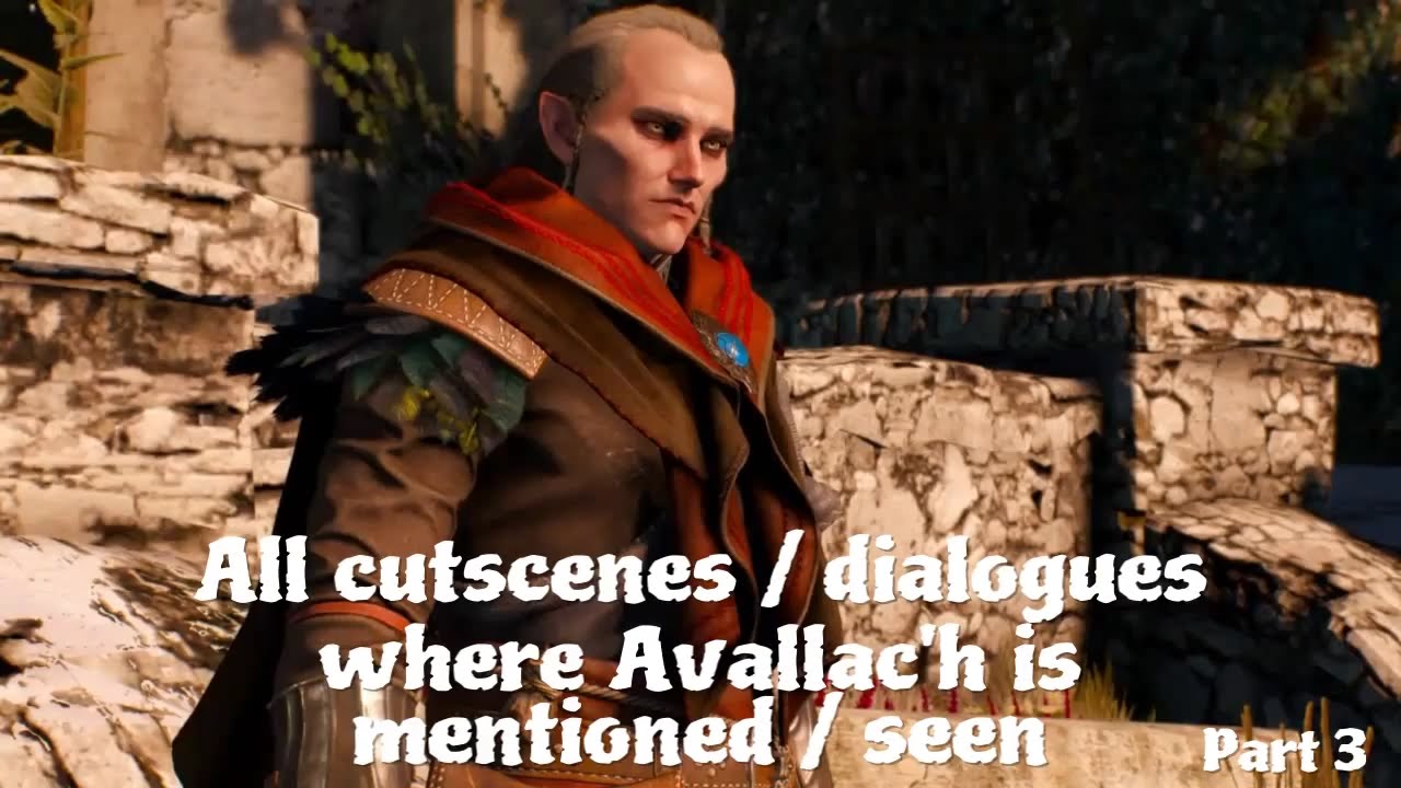 All cutscenes where Avallac'h is mentioned / seen - Part 3 | The witcher 3