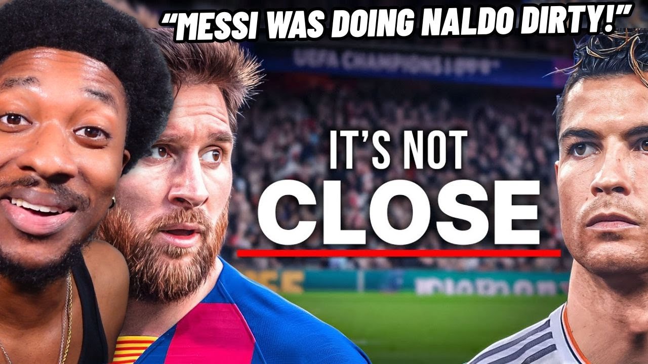 Messi Was Putting BELT On CR7 🤣 | American Reacts To Messi VS Ronaldo - Every Time They Faced Off
