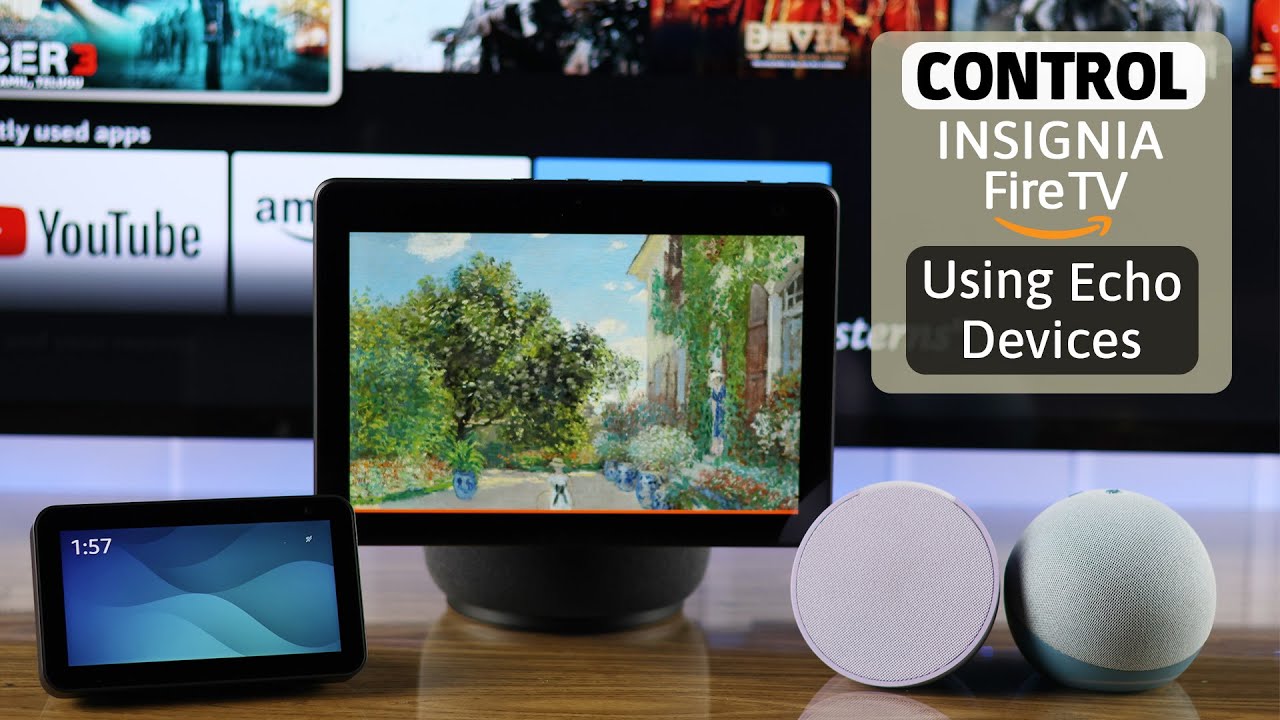 Insignia TV: Как подключить Fire TV к Amazon Alexa Echo Dot/Pop/Show!