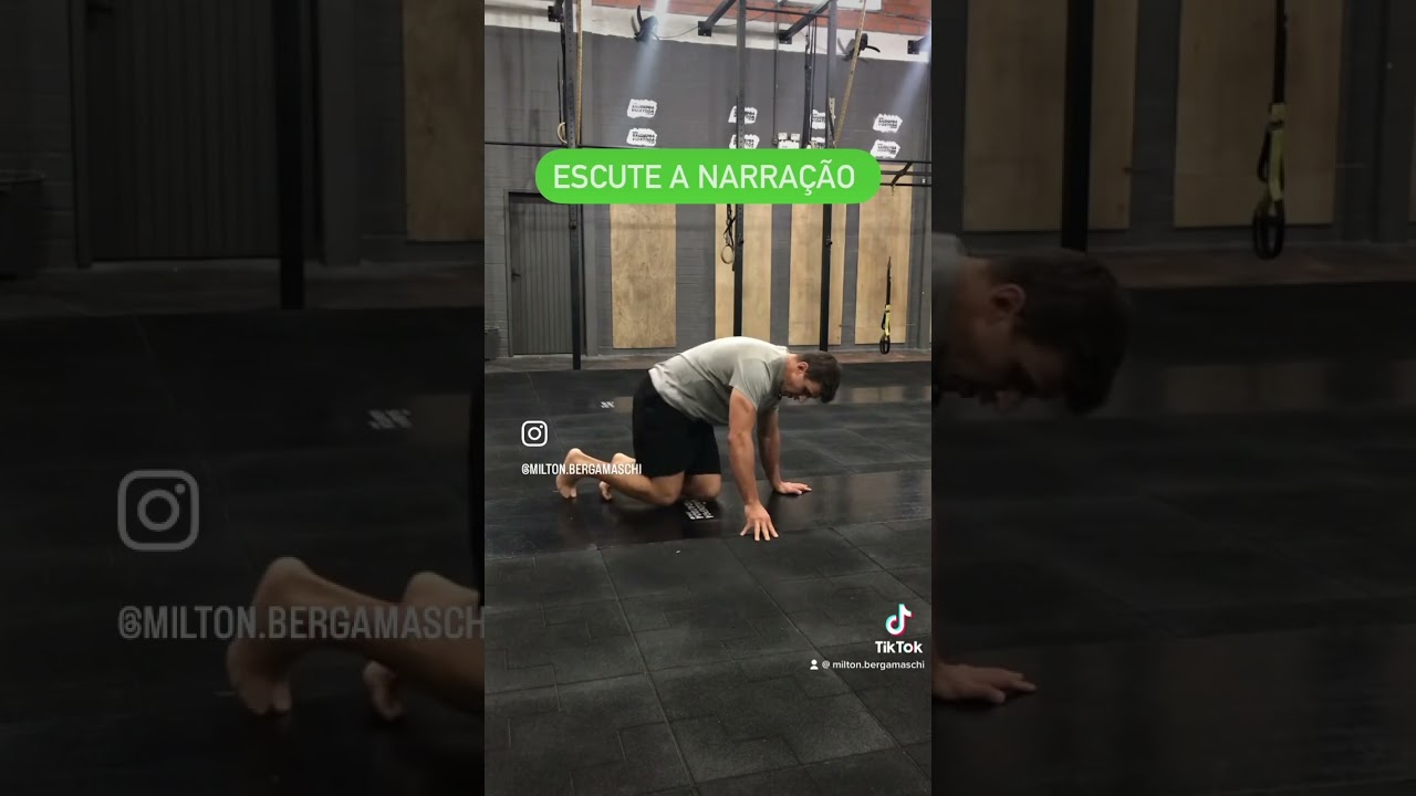 Como destravar sua lombar em casa!