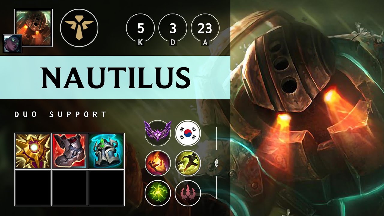 Nautilus Support vs Alistar - KR Master Patch 25.17