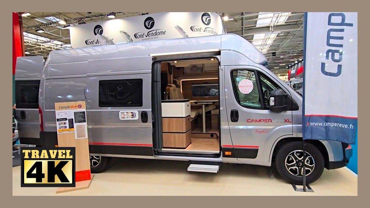 Fourgon Am&eacute;nag&eacute; Camp&eacute;r&ecirc;ve Campervan XL Saphir Model 2026  #van #vanlife #voyage 