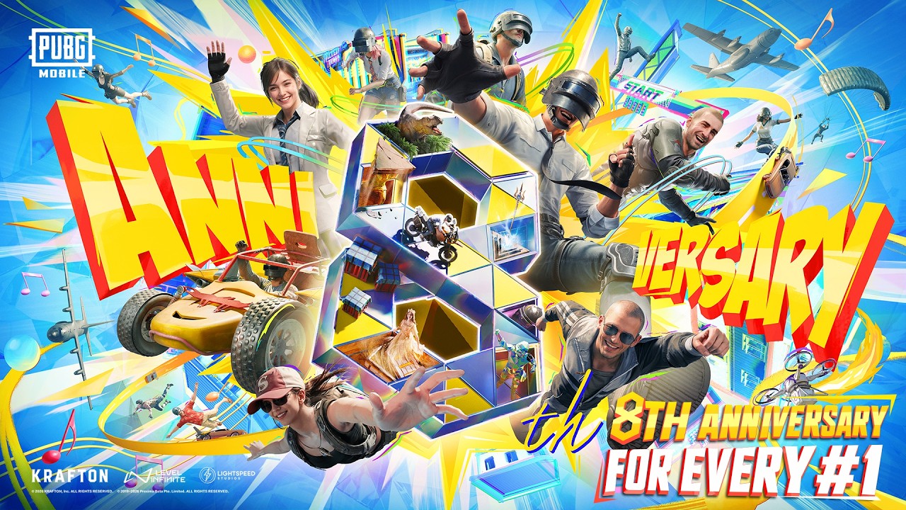 PUBG MOBILE | 8th Anniversary For Every #1