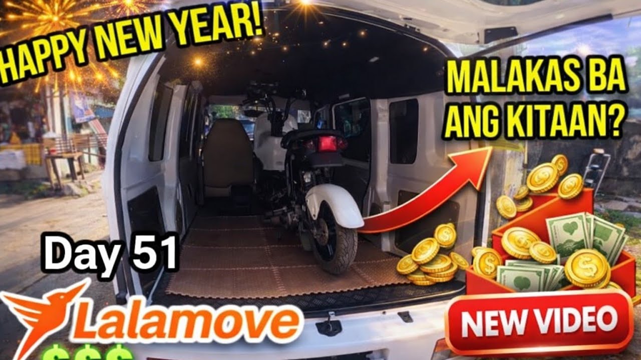 DAY 51 SA LALAMOVE GAMIT ANG SUZUKI MINIVAN