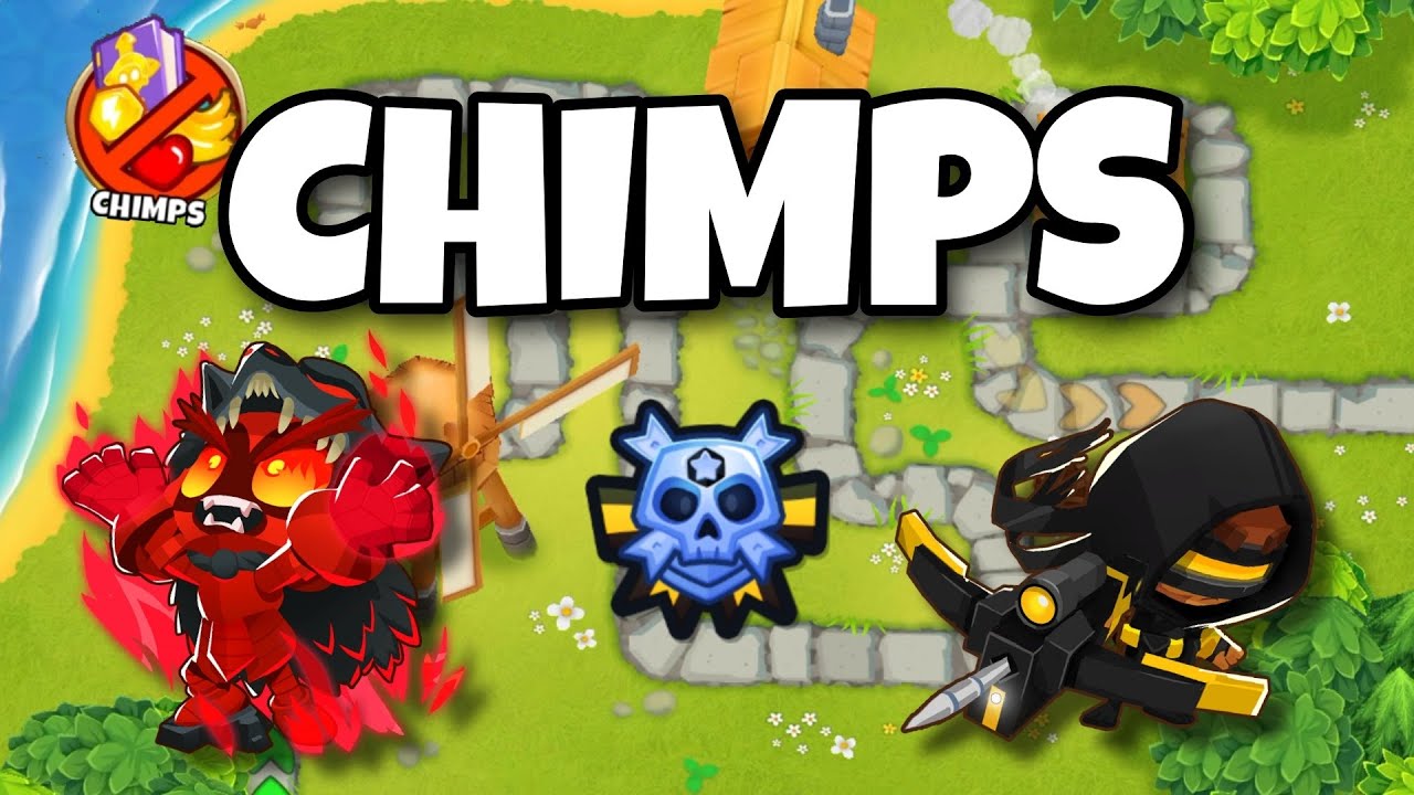 Town Center (Centro del Pueblo) - CHIMPS | BTD 6 (32.2)