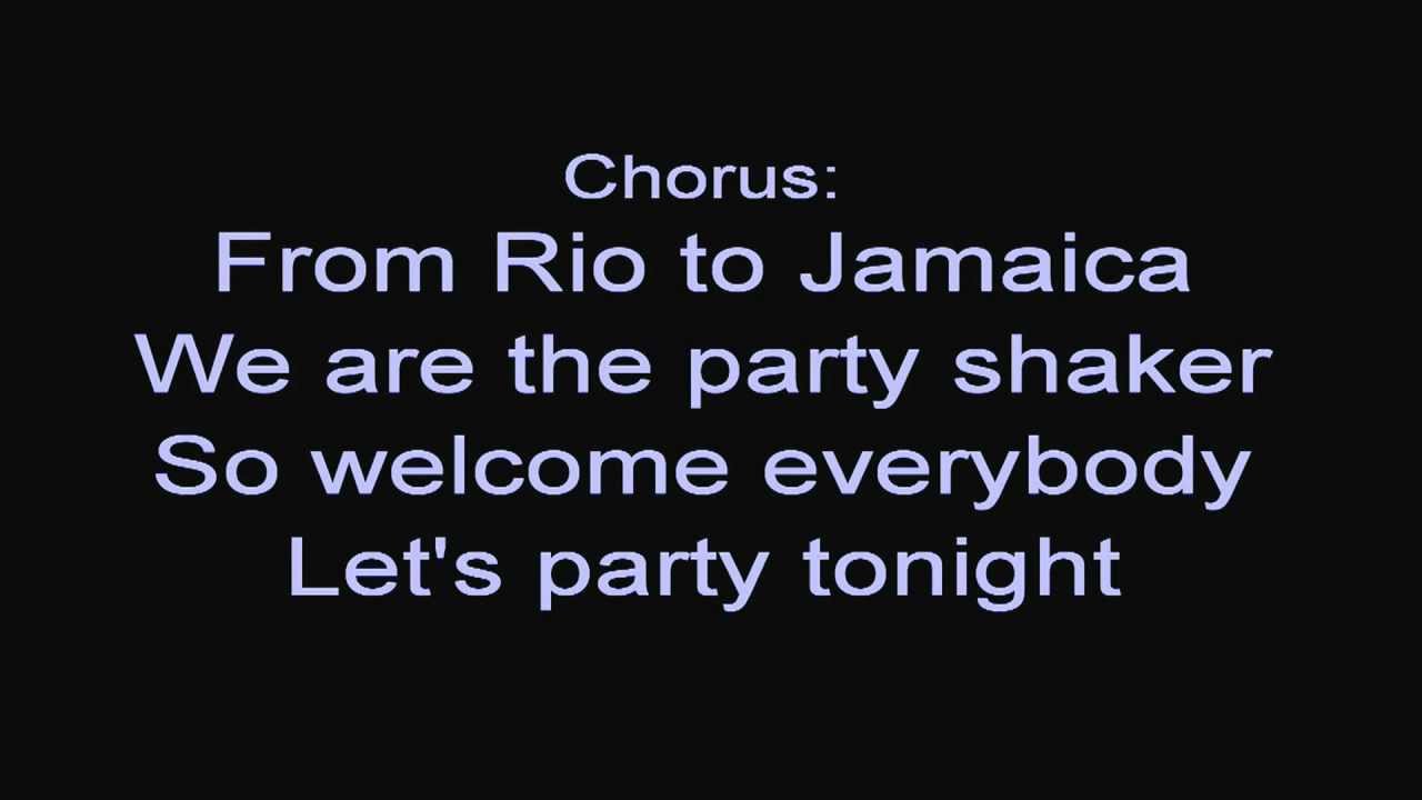 R.I.O. feat. Nicco - Party Shaker [ Lyrics ]