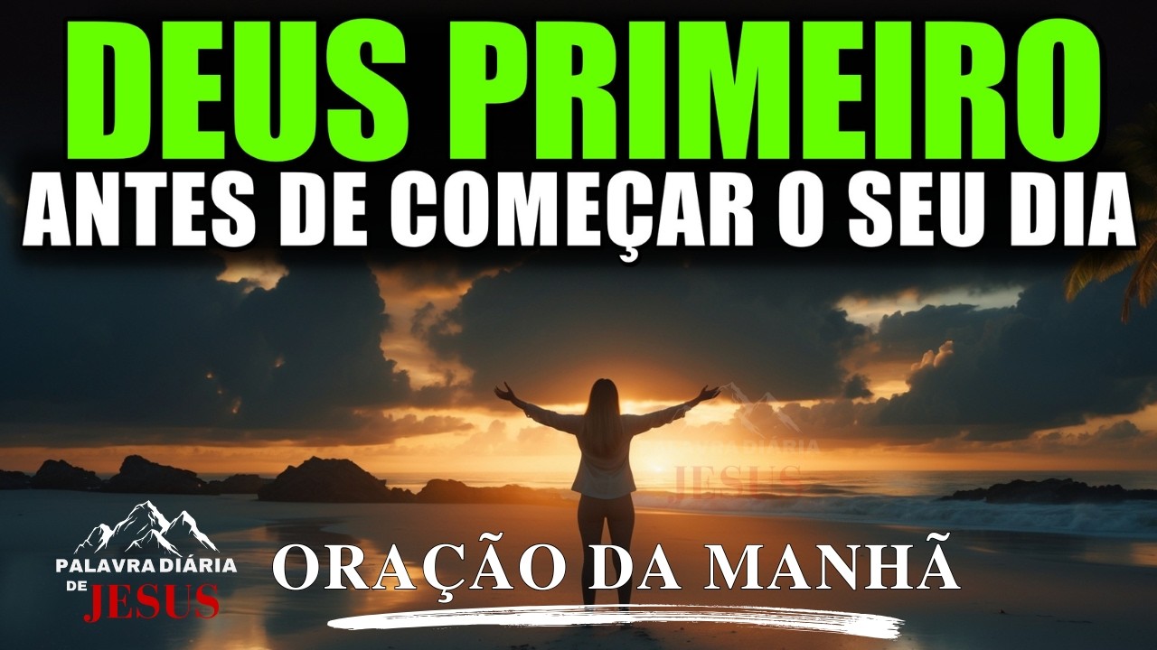 ORAÇÃO para PROTEGER NOSSOS FILHOS com o SANGUE DE CRISTO | ORAÇÃO DA MANHÃ