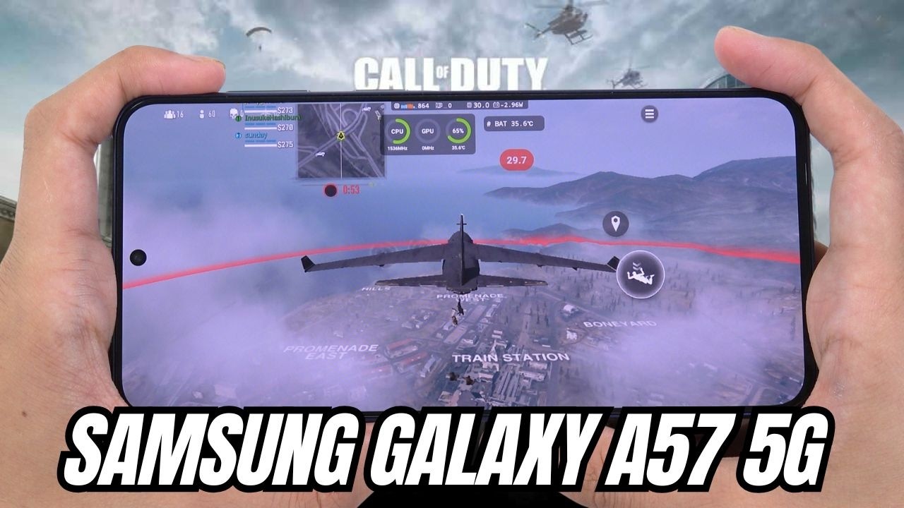 Samsung Galaxy A57 5G Test Game Call of Duty Warzone Mobile | Exynos 1680