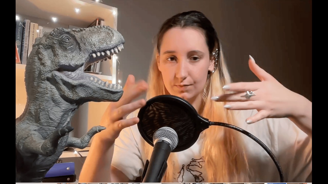 My first ASMR video 🫶🏻 (whisper ramble, scratching tapping and stuff)