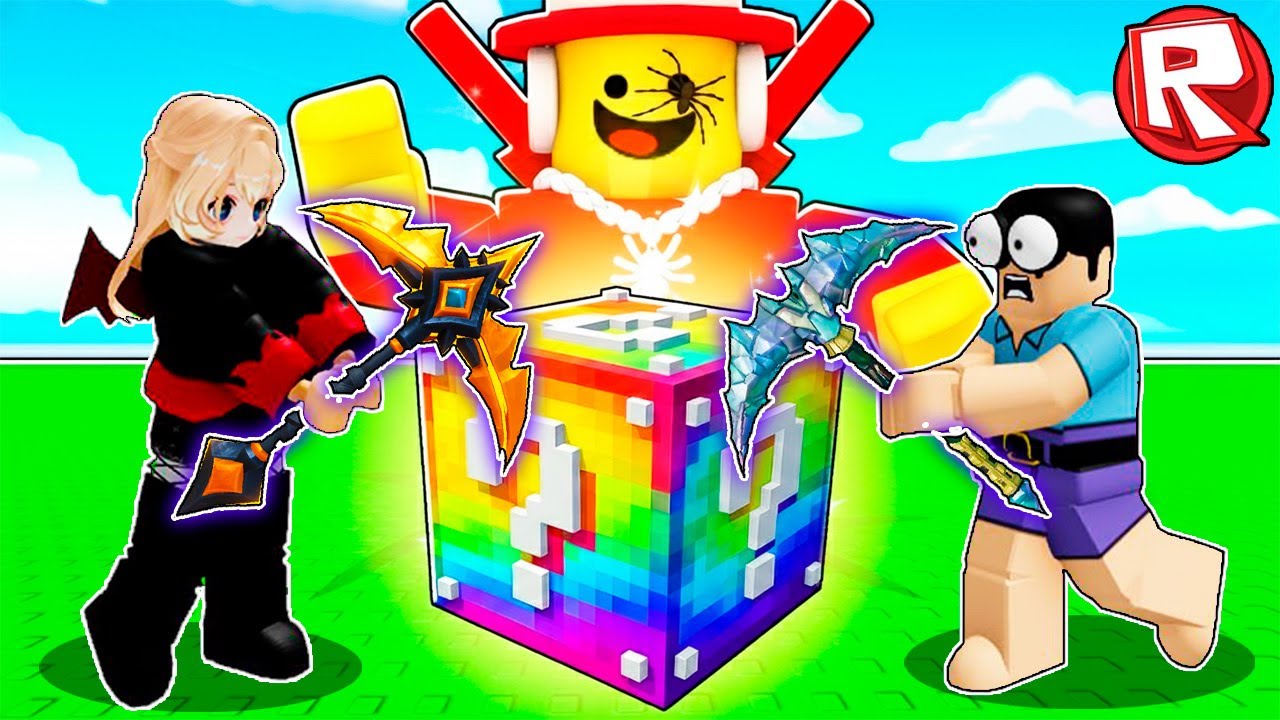 БИТВА ЛАКИ БЛОКОВ В РОБЛОКС! Я ПОЛУЧИЛА ЛЕГЕНДАРНОГО БРЕЙНРОТА В ROBLOX