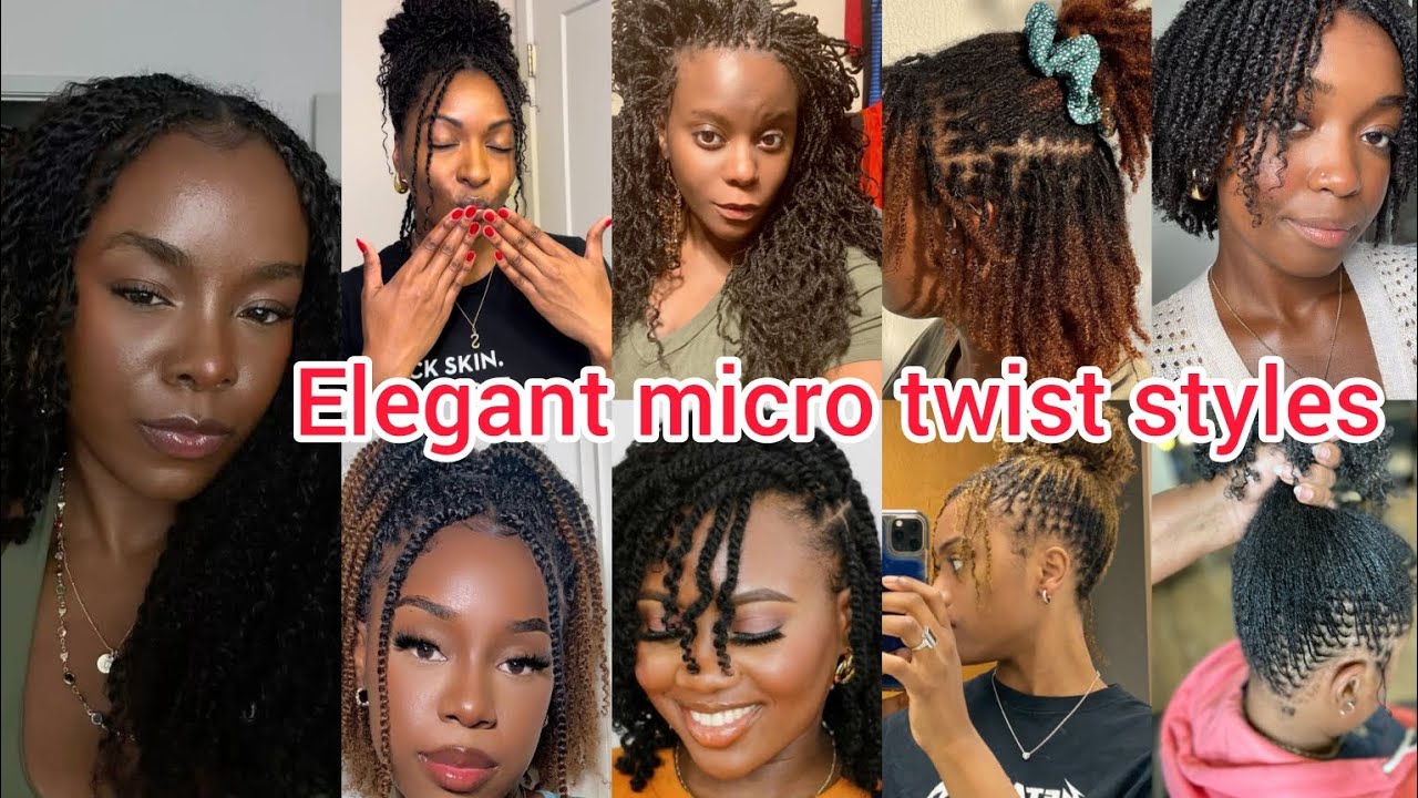 💯🔥 The perfect micro braids hairstyles for Queens | Micro twist hairstyles 2026 | Micro braid