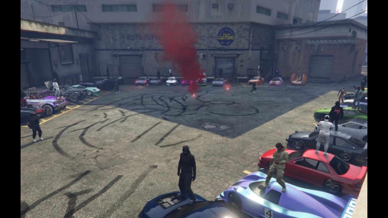 gta5 car meets/drift ps5