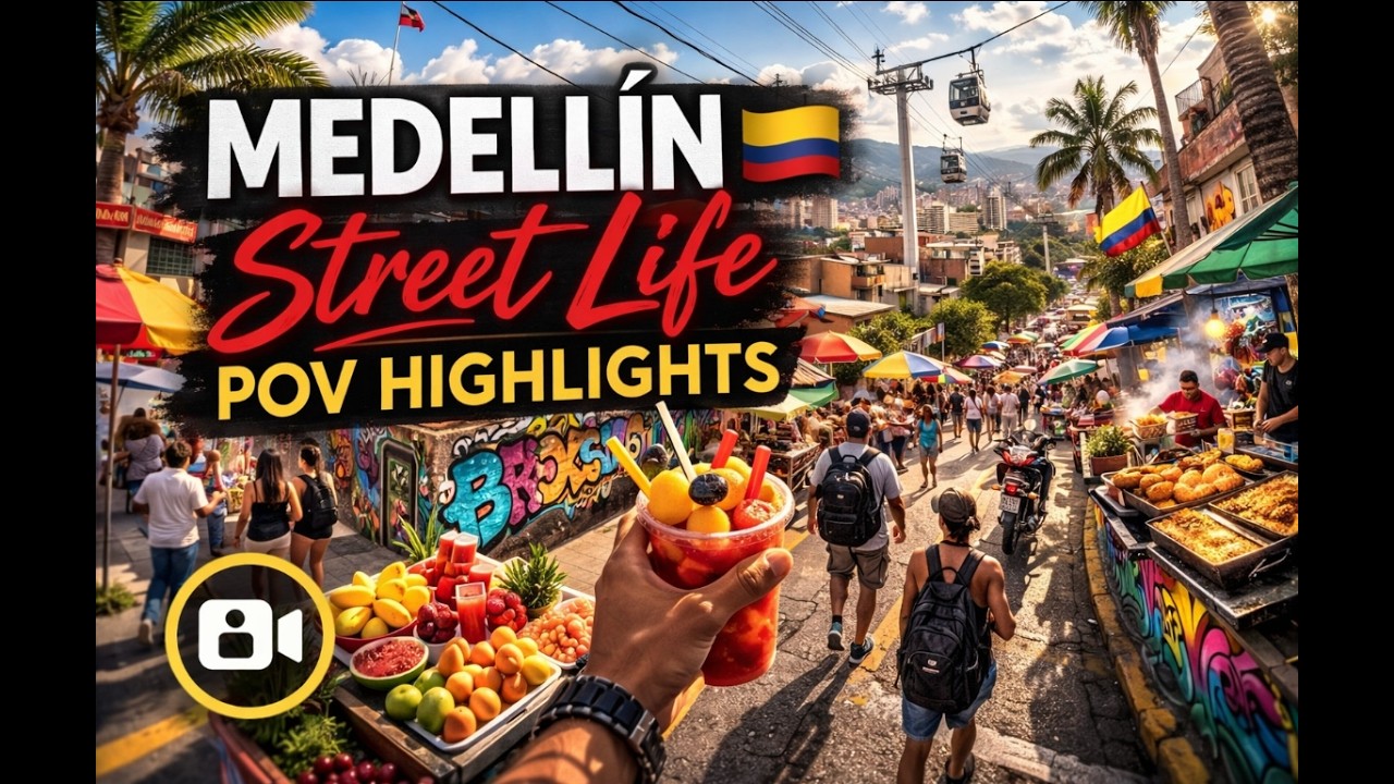 Medellin 🇨🇴 | Street Life & History Tour