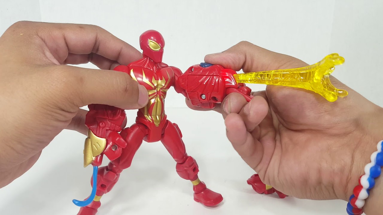 Iron Spider Electronic Super Hero Mashers Figure