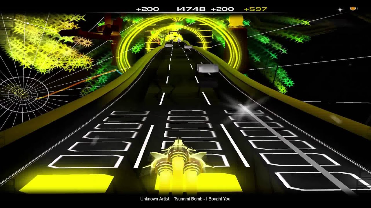 Tsunami Bomb - I Bought You (Audiosurf Gameplay