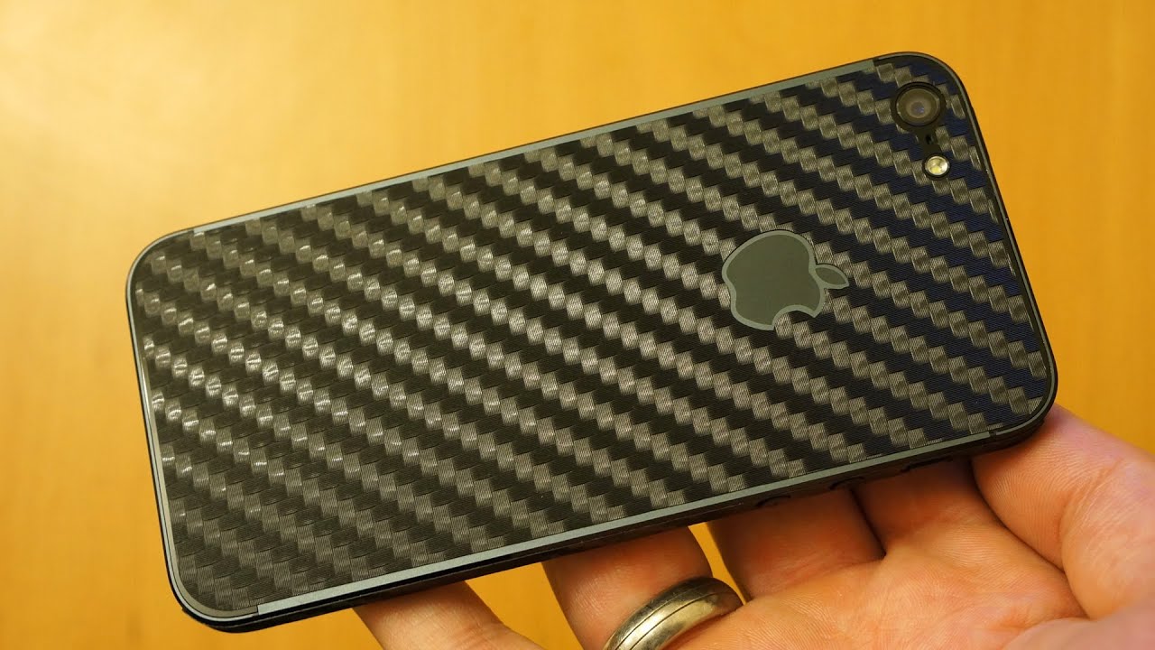 Armor BodyGuardz Carbon Fiber iPhone 5S / 5 Skin Review & Install Guide